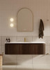 Yallingup Mocha Oak Wall Hung Vanity 1500mm Single Basin 