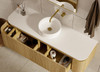 Yallingup American Oak Wall Hung Vanity 1500mm Single Basin 