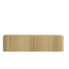 Yallingup American Oak Wall Hung Vanity 1500mm Double Basin