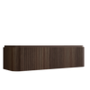 Yallingup Mocha Oak Wall Hung Vanity 1500mm Double Basin