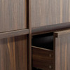 Flinders Black Walnut Wall Hung Vanity 900mm 