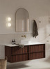 Flinders Black Walnut Wall Hung Vanity 1500mm Single Basin 