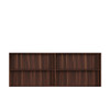 Flinders Black Walnut Wall Hung Vanity 1500mm Single Basin 