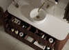 Karijini Black Walnut Wall Hung Vanity 1500mm Single Basin