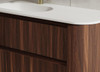 Karijini Black Walnut Wall Hung Vanity 1500mm Single Basin 