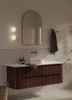 Karijini Black Walnut Wall Hung Vanity 1500mm Single Basin 