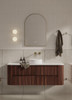 Karijini Black Walnut Wall Hung Vanity 1500mm Single Basin 