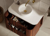 Karijini Black Walnut Wall Hung Vanity 750mm 