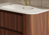 Karijini Black Walnut Wall Hung Vanity 750mm 