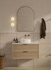 Bayside Washed Oak Wall Hung Vanity 750mm 