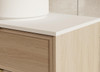 Bayside Washed Oak Wall Hung Vanity 750mm 