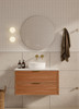 Bayside Century Teak Wall Hung Vanity 750mm 