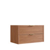 Bayside Century Teak Wall Hung Vanity 750mm 