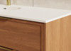 Bayside Century Teak Wall Hung Vanity 1500mm Single Basin 