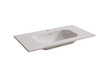 Vanity Gloss White Polymarble Top With Integrated Basin 600 x 480 mm 