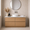Willow Oak Floor Mount Vanity 1200mm 