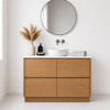 Willow Oak Floor Mount Vanity 1200mm 