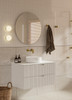 Ida White Wall Hung Vanity 750mm 