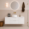 Ida White Wall Hung Vanity 1200mm 