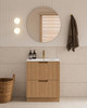 Ida Oak Floor Vanity 600mm 