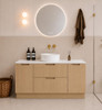 Ida Oak Floor Mount Vanity 1200mm 