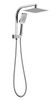 Rhino - Brushed Nickel Shower Combo Set 