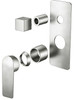 Rhino - Brushed Nickel Bath/Shower Mixer With Diverter 