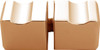 Rio Framless Square Knob Handle Set  