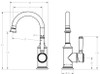 Charlotte - Chrome Gooseneck Basin Mixer 