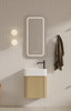 Yallingup - Powder Room Wall Hung American Oak Vanity 