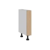 Base Cabinet 150mm with 1 Door in Ecru Oak Woodmatt Polytec