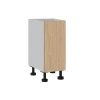 Base Cabinet 350mm with 1 Door in Ecru Oak Woodmatt Polytec 