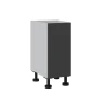 Base Cabinet 350mm with 1 Door in Lava Ultraglaze D/S Polytec 