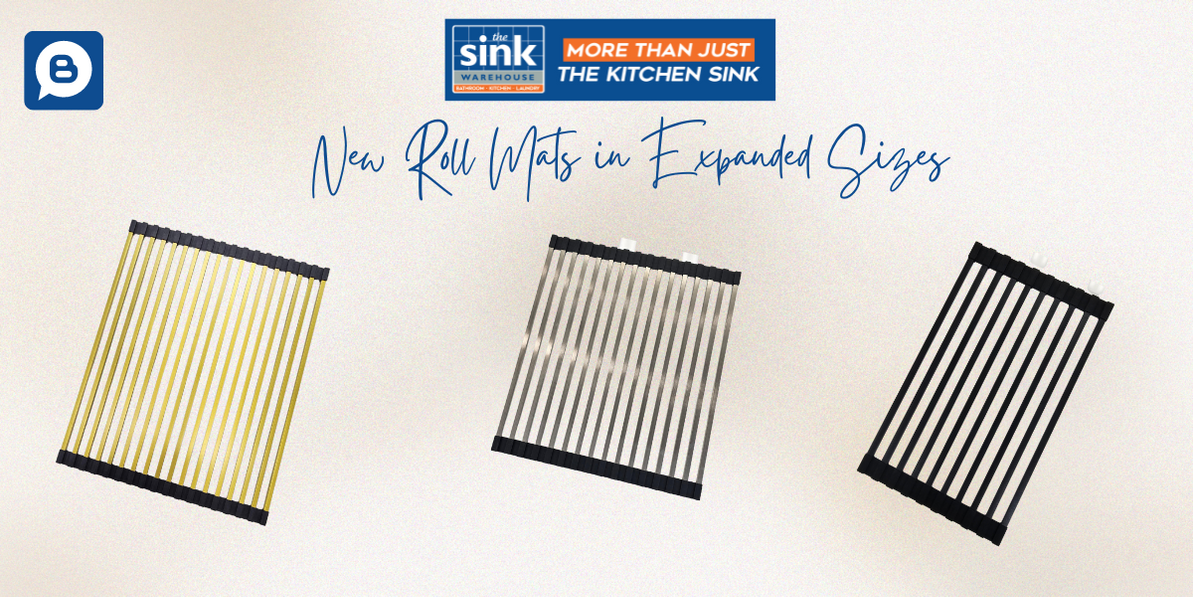 The Sink Warehouse Introduces New Roll Mats in Expanded Sizes to Cater to Niche Sink Varieties