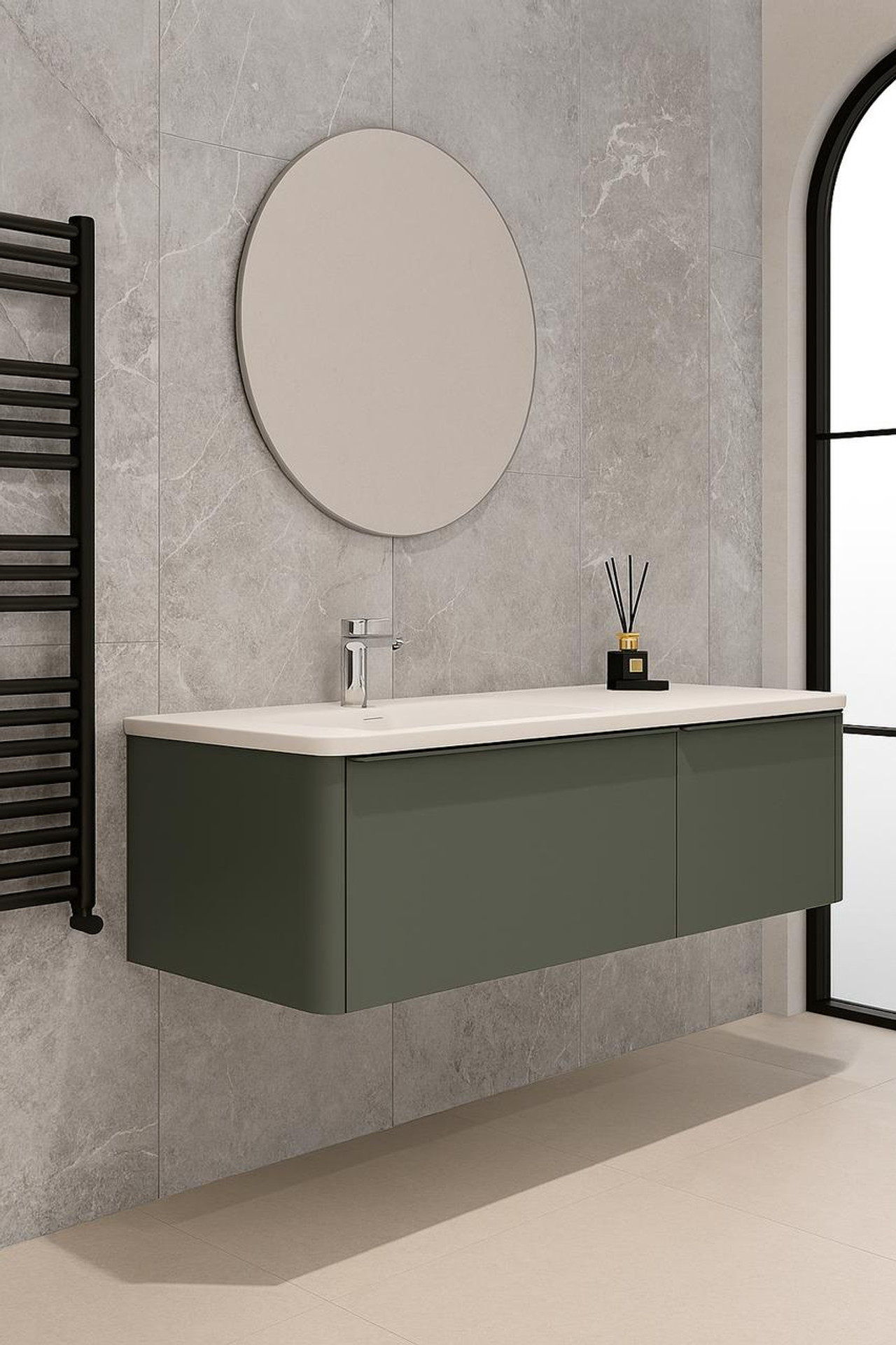 Integra – Vanity & Offset Top Wall Hung 1500mm