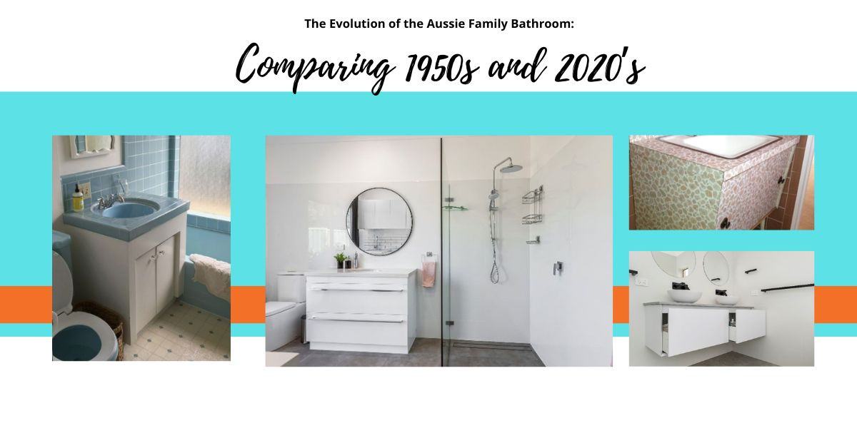 The Evolution of the Aussie Family Bathroom: Comparing 1950s and 2020’s ...