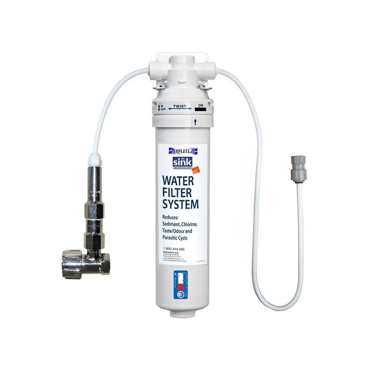 Buy Aquila Single Twist Lock Filter System Sku Wfaq5000 At Our Best Price Of Aud 345 Sinkwarehouse Com Au