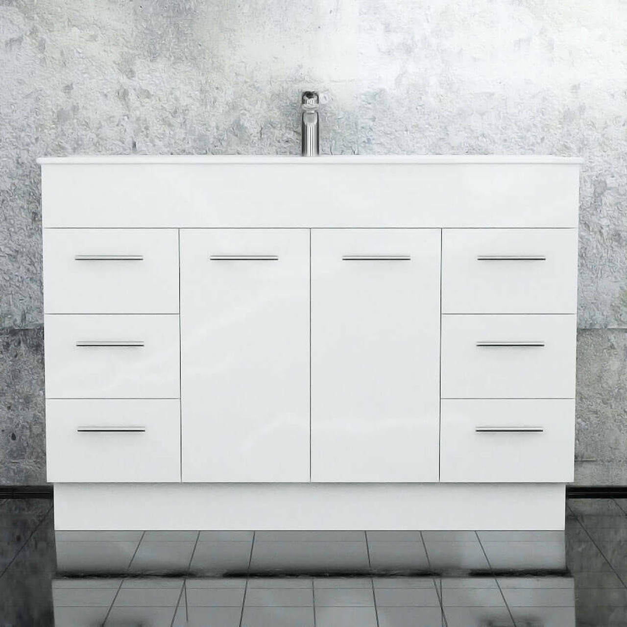 Double vanity clearance cabinet only