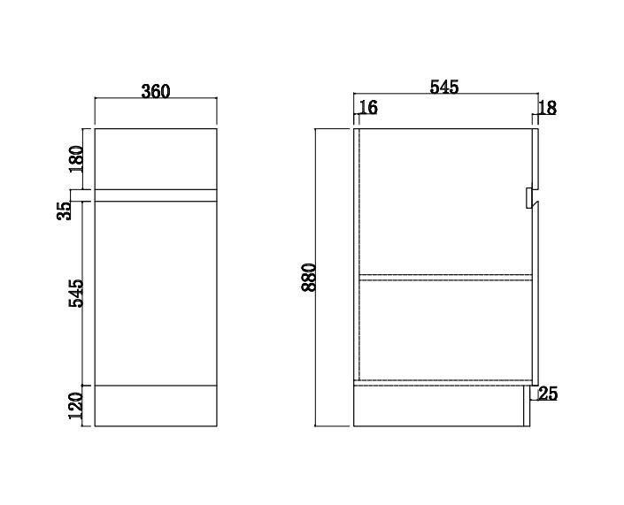 Buy Skinny Laundry Trough & Painted