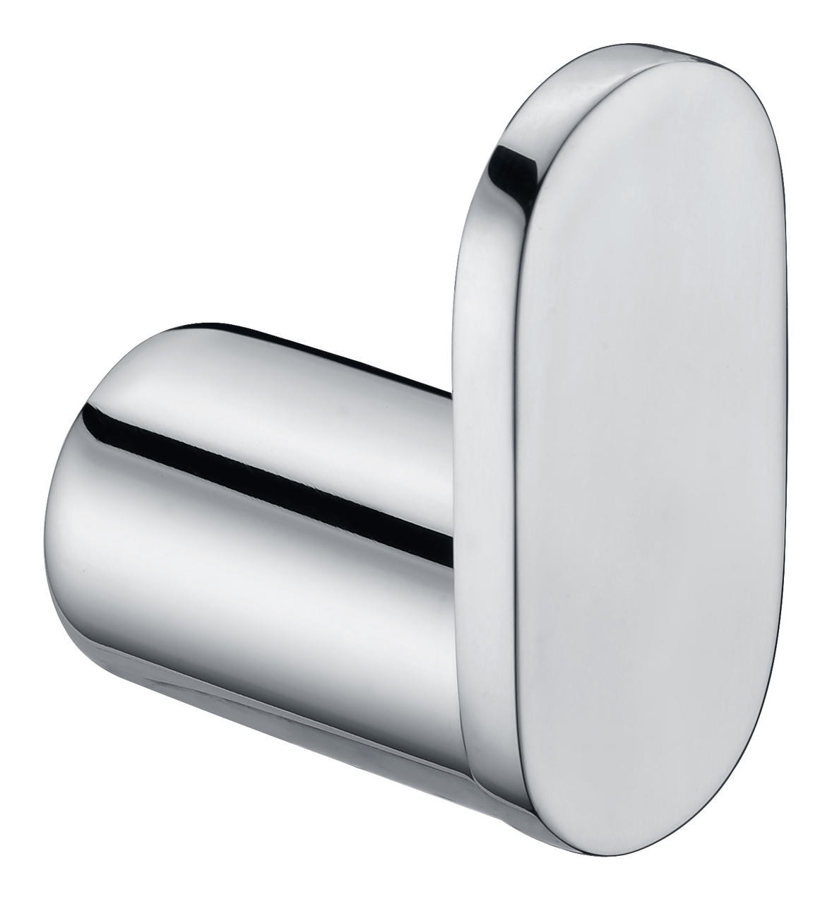 Saturn - Single Chrome Robe Hook