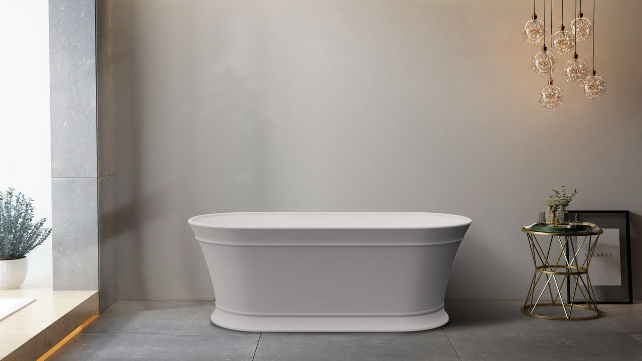 Charlotte - White Freestanding Bath 1700mm