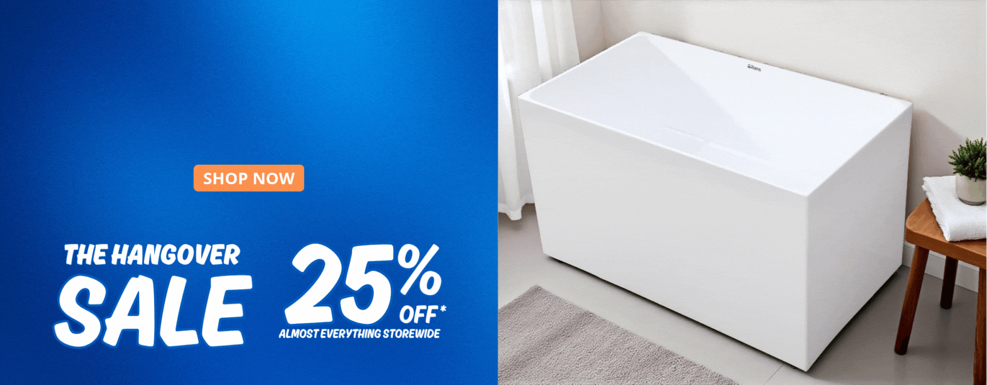 Short on Space? New - Emily 1200 Soak in Style