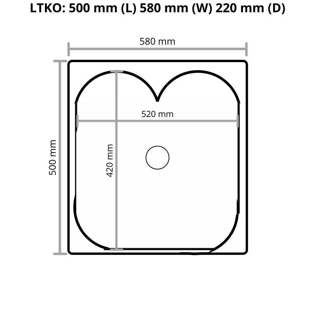 Buy Korona White Granite Laundry Trough
