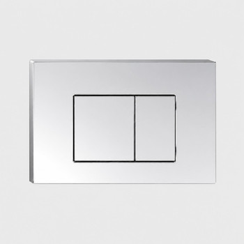 Berlin - Square Chrome Flush Buttons 