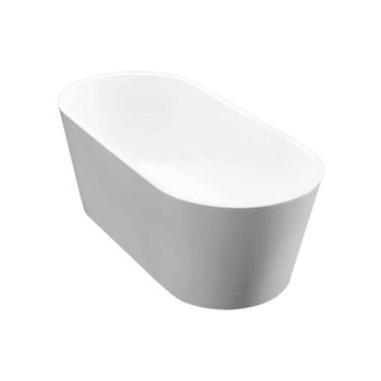 Roma Slim - White Freestanding Bath 1500