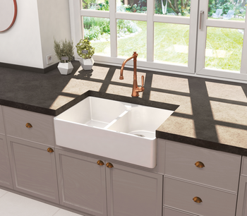 Colonial - French Farmhouse Double Sink