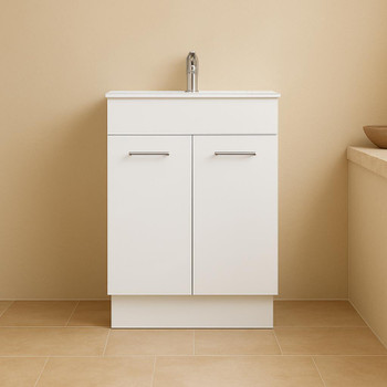Classic - Floor Mounted Vanity & Top 600mm 
