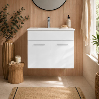 Classic - Wall Hung Vanity & Top 600mm 