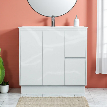 Ensuite - Powder Room Vanity & Top 900mm  Ensuite - Powder Room Vanity & Top 900mm