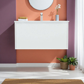 Fineline - Wall Hung Vanity Cabinet Only (NO TOP) 900mm